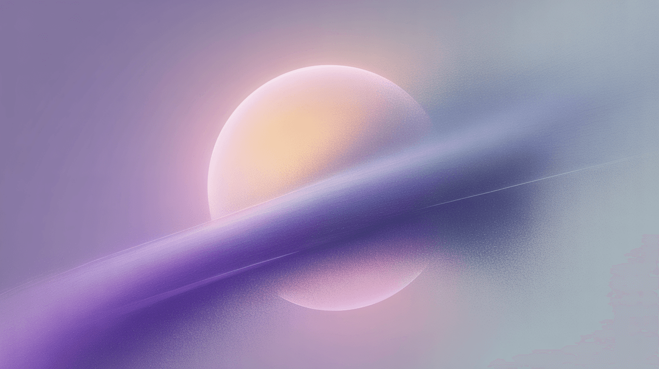 Calm creative workspace